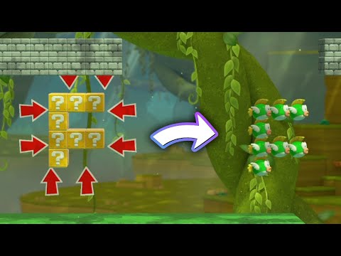 This TROLL Level Uses Mario Maker Mechanics I've Never Seen Before...