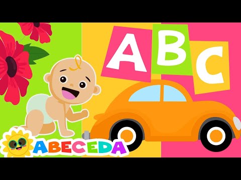 A kao auto, B kao beba: *Vesela abeceda* 🌸🚗👶 UČIMO ABECEDU kroz pjesmice i edukativna videa za djecu