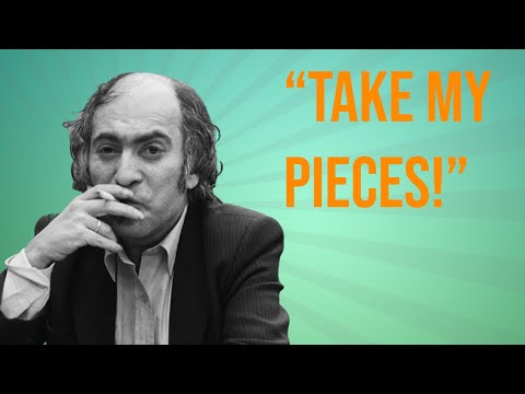 Mikhail Tal Sacrifices Everything!