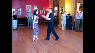 Dancing TheTango Lesson -  Traspie Combination Oscar Mandagaran & Georgina Vargas