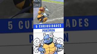 5 CURIOSIDADES POKÉMON em 1 MINUTO #pokemon #animepokémon