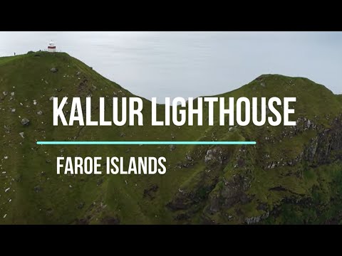 Faroe Islands - Kallur Lighthouse 🇫🇴 4K #faroeislands #lighthouse #drone