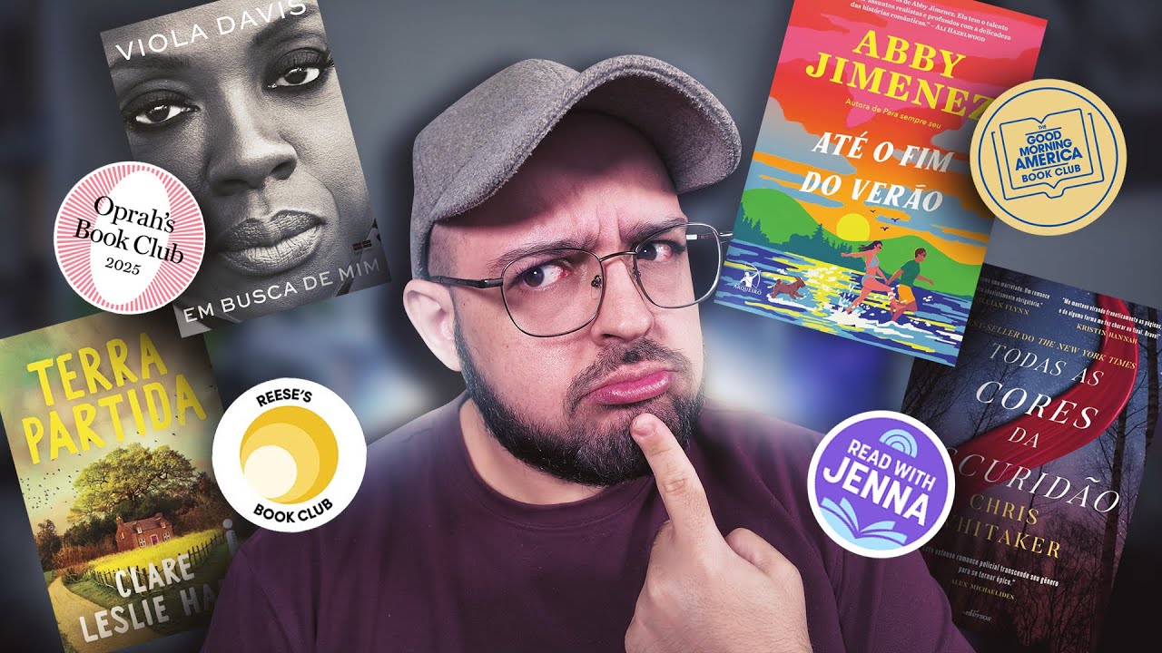 Li os livros escolhidos pelos CLUBES DE LEITURA mais famosos!