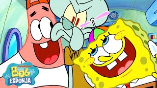 Bob Esponja | ¡Los momentos más divertidos de SpongeBob en nuevos episodios! | Compilación | Español MQDEFAULT Thumbnail