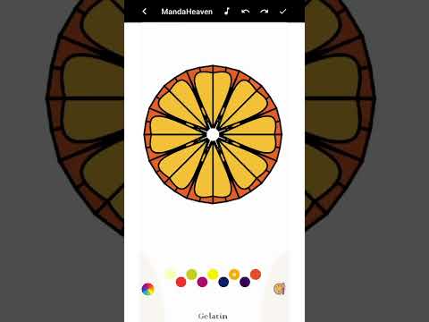 Mandala Coloring Book Video