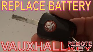 How To Replace A Battery In A Vauxhall Key Fob