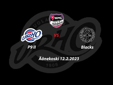 SeppäLiiga P10 Suolahden Urho P9 II - Muuramen Yritys Blacks. Äänekoski 12.2.2023