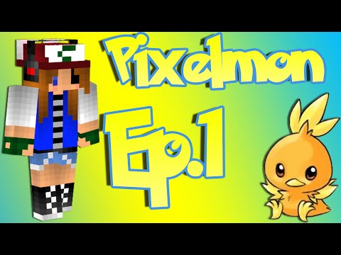 Minecraft Pixelmon Mod Let's Play ep.1 (Travel to new lands)
