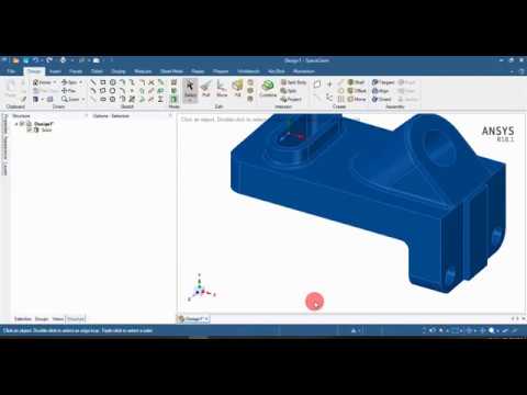 ANSYS SPACECLAIM TRAINING TUTORIAL 38