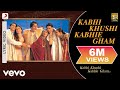Kabhi Khushi Kabhie Gham Lyric Video Title Track Shah Rukh Khan Lata Mangeshkar