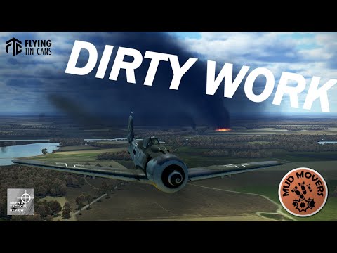 Dirty work! | 190s, Jugs, Dakotas & Mustangs | FTC Autumn 1944 Campaign | Il-2 Great Battles in VR