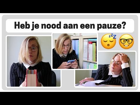 Blokpauze - HOE BETER STUDEREN?