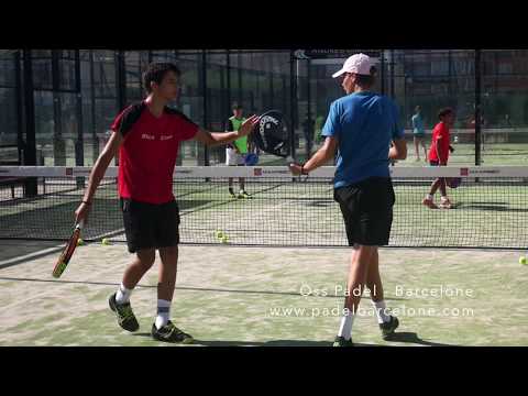 Benoit en stage intensif pour les jeunes compétiteurs à Barcelone
