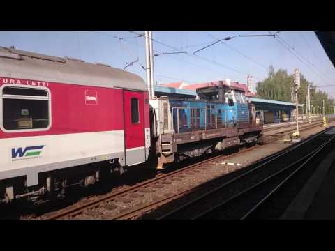 NDŽ 2016 | Lokomotiva 714 212-8 posunuje s vozem WLABmee