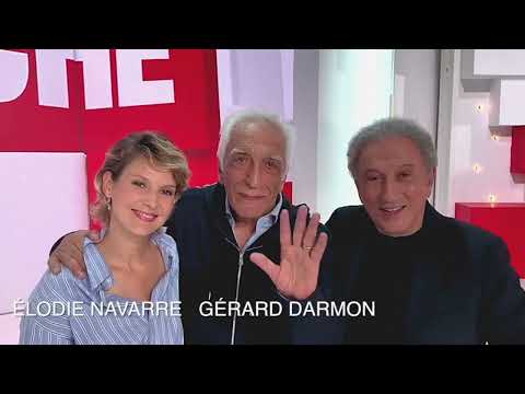 image = Télégramme de Michel Drucker, Elodie Navarre et Gérard Darmon