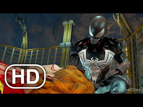 Venom Kills Carnage Scene 4K ULTRA HD - Spider-Man Game