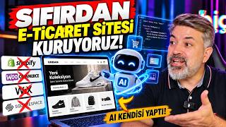 Yapay Zekâ ile Sıfırdan Online Mağaza Kuruyorum! | Bölüm 1