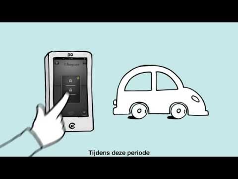 Keyzee, de smartphone oplossing voor autodelen en poolauto's