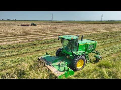 Baling Hay and Cutting More