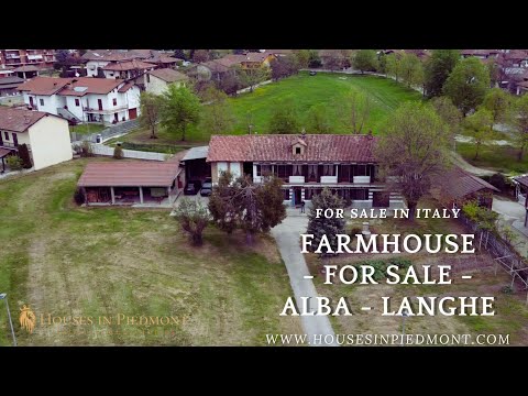 Farmhouse for sale in Piobesi d'Alba - Buy house in Piedmont Italy
