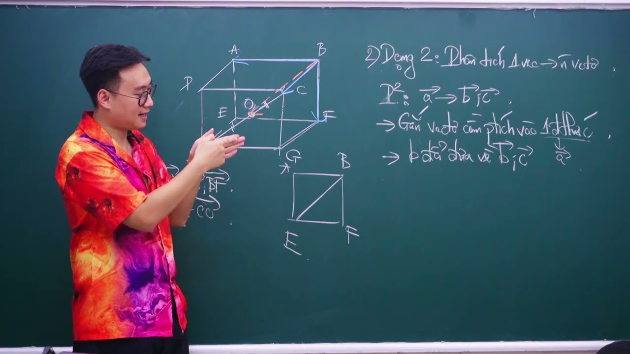 BÀI 1: VECTO VÀ CÁC PHÉP TOÁN TRONG KHÔNG GIAN BUỔI 2