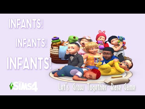 Infant to Newborn - Sims 4 Base Game