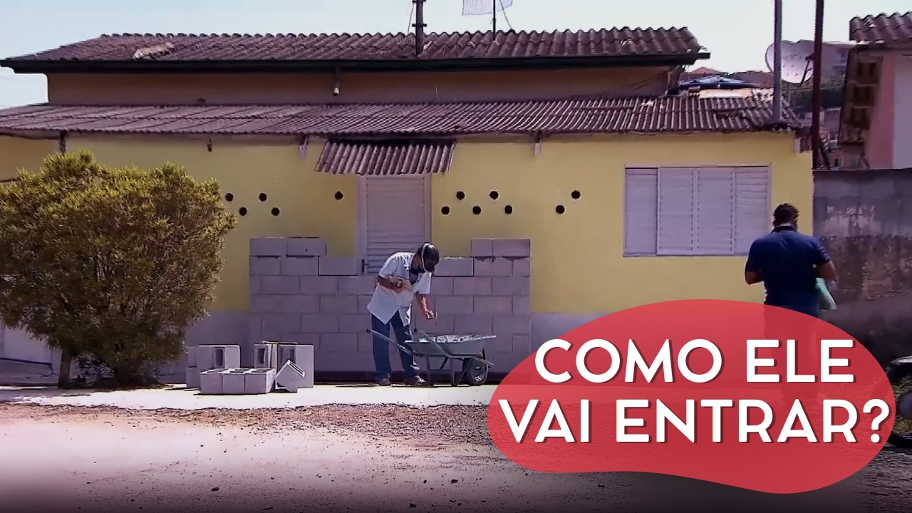 O IVO HOLANDA MUDOU A FECHADURA POR TIJOLOS | CÂMERAS ESCONDIDAS