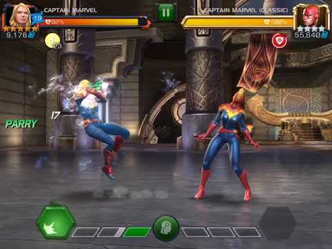 Mcoc | ROL | 5* r4 Captain Marvel (Movie) vs. Captain Marvel