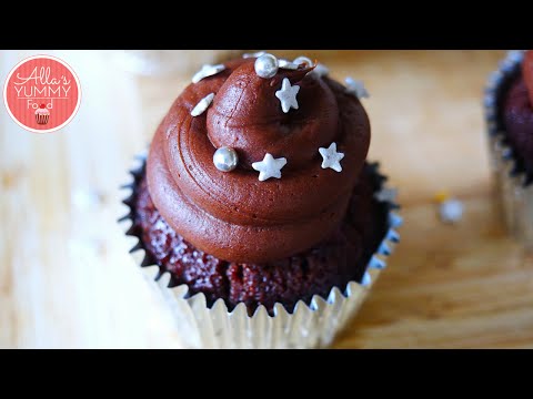 Chocolate Vodka Cupcakes Recipe | Шоколадные кексы с Водкой