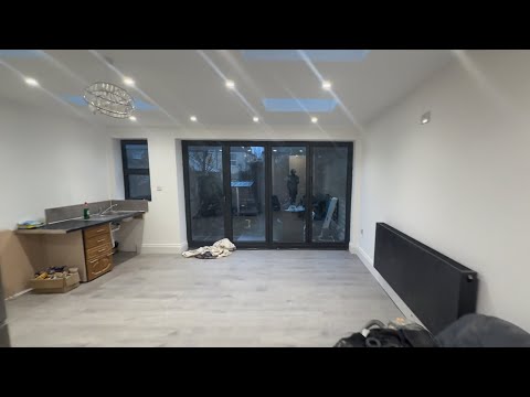 Last day at the extension (for now) - London Extension build