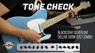 Video thumbnail for TONE CHECK: Blackstar Silverline Deluxe 100W 1X12 Combo Amp Demo | No Talking by Cream City Music