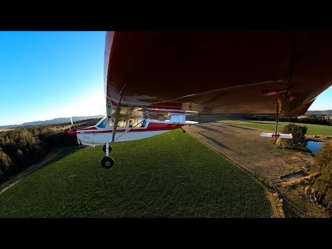 Scout off-airport takeoff and landing (American Champion 8GCBC Scout)