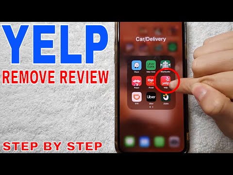 ✅  How To Delete Remove Review From Yelp 🔴