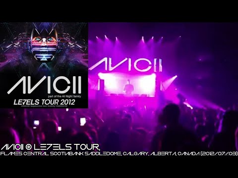 Avicii @ LE7ELS Tour, Flames Central Scotiabank Saddledome, Calgary, Alberta, Canada (2012/07/03)
