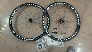 (đã bán) Easton ec90sl chạy vỏ ruột rời, sẵn lip campagnolo 11s.lh 0377.601.559