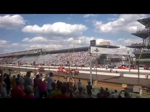 Saavedra, Munoz, Aleshin crash at start of Inaugural Grand Prix of Indianapolis 2014