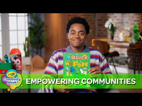 Empowering Communities with Michael Rainey Jr. | Crayola Creativity Week | Day 6