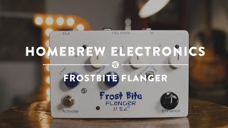 Video thumbnail for HomeBrew Electronics Frostbite Flanger | Reverb Demo Video by Reverb