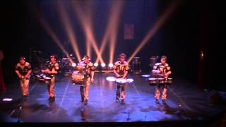 Les Percussions Galactiques - extraits live (5 mn)