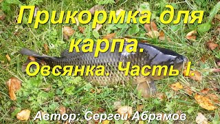Прикормка для карпа из овсяных хлопьев