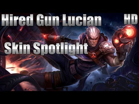Hired Gun Lucian Skin Spotlight