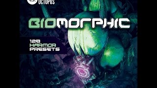 Video thumbnail for Biomorphic Harmor presets - 128 Futuristic Sounds by Black Octopus Sound
