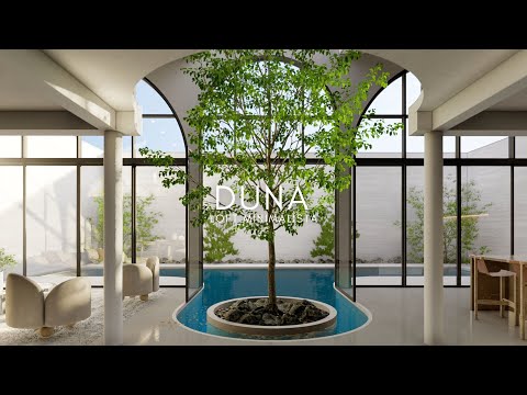 LOFT MINIMALISTA DE 10X13,5 COM ARVORE CENTRAL E ARQUITETURA ÚNICA - DUNA