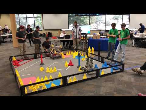 Qualification 11 - Southwest Regional VEX U Competition - PYRO vs ALBA