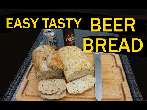 Easy Quick Beer Bread (no kneading!)