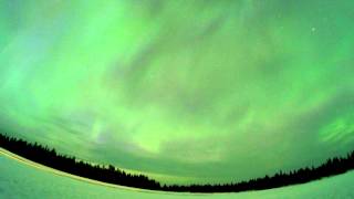 Aurora Borealis Storm 4K GoPro