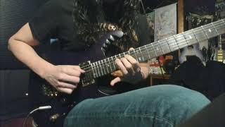 DragonForce - Dawn Over a New World Guitar Solo Cover