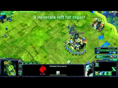 TvP - Holding Off Void Ray Rush - Barely...