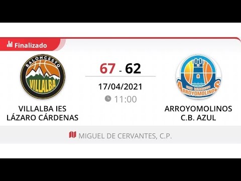 Junior masc D VILLALBA IES LAZARO CARDENAS - ARROYOMOLINOS