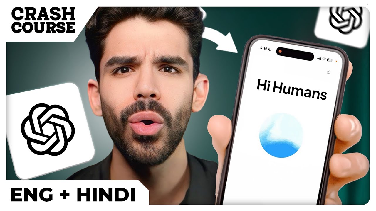 Basics of ChatGPT Mobile Course for Beginners (Eng + Hindi)